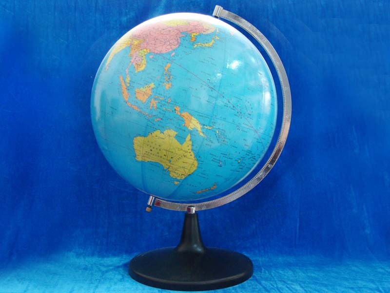 平面政区地球仪